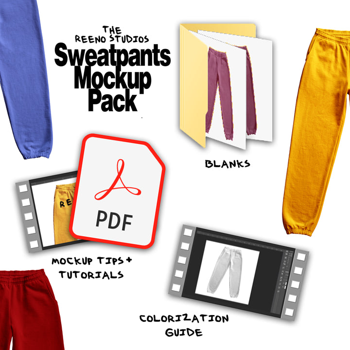 Sweatpants Mockup Pack