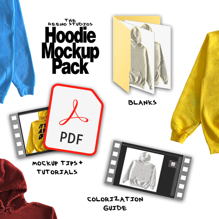 Hoodie Mockup Pack V1